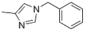 1H-IMidazole, 4-Methyl-1-(phenylMethyl)- Struktur