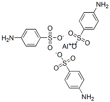 aluminium tris(sulphanilate) Struktur