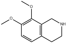 7,8-diMethoxy-1,2,3,4-tetrahydroisoquinoline Struktur