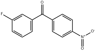 3-FLUORO-4'-NITROBENZOPHENONE Struktur