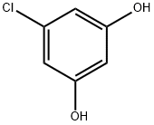 5-chlorobenzene-1,3-diol Struktur