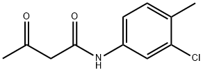 N-(3-CHLORO-4-METHYL-PHENYL)-3-OXO-BUTYRAMIDE Struktur