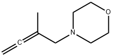 Morpholine,  4-(2-methyl-2,3-butadienyl)-  (9CI) Struktur