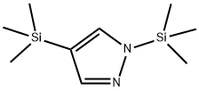 1,4-Bis(trimethylsilyl)-1H-pyrazole Struktur