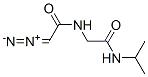 N-DIAZOACETYLGLYCINEISOPROPYLAMIDE Struktur