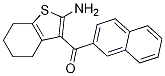 (2-AMino-4,5,6,7-tetrahydrobenzo[b]thiophen-3-yl)naphthalen-2-ylMethanone Struktur