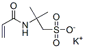 potassium 2-methyl-2-[(1-oxoallyl)amino]propanesulphonate Struktur