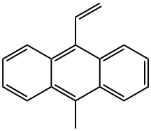 9-Methyl-10-vinylanthracene Struktur