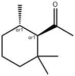 trans-1-(2,2,6-trimethylcyclohexyl)ethanone  Struktur