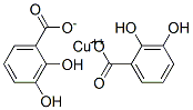 copper dihydroxybenzoate Struktur