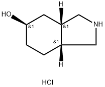 (3aS,5R,7aR)-octahydro-1H-isoindol-5-ol hydrochloride Struktur