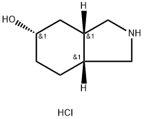 (3aS,5S,7aR)-octahydro-1H-isoindol-5-ol hydrochloride Struktur