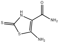 5-aMino-2-Mercaptothiazole-4-carboxaMide Struktur