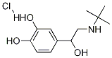 dl-N-tert-Butylnorepinephrine Hydrochloride Struktur