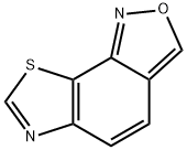 Thiazolo[4,5-g]-2,1-benzisoxazole (9CI) Struktur