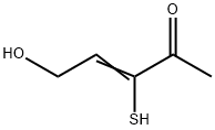 3-Penten-2-one, 5-hydroxy-3-mercapto- (9CI) Struktur