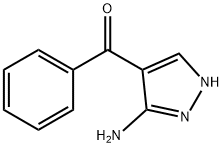 (5-AMINO-1H-PYRAZOL-4-YL)(PHENYL)METHANONE Struktur