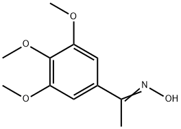 3',4',5'-Trimethoxyacetophenone oxime Struktur