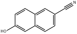 6-Cyano-2-naphthol Struktur