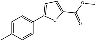 5-(4-METHYLPHENYL)FURAN-2-CARBOXYLIC ACID METHYL ESTER Struktur