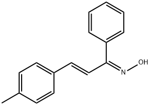 (1E,2Z)-3-(4-Methylphenyl)-1-phenyl-2-propen-1-one oxime Struktur