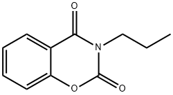 2H-1,3-Benzoxazine-2,4(3H)-dione, 3-propyl- Struktur