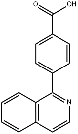 4-(Isoquinolin-1-yl)benzoic acid Struktur