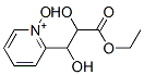 (aS,R)-a,-Dihydroxy-2-pyridinepropanoic Acid Ethyl Ester, 1-Oxide Struktur