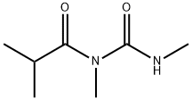 Propanamide, N,2-dimethyl-N-[(methylamino)carbonyl]- (9CI) Struktur