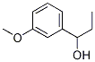 Benzenemethanol, a-ethyl-3-methoxy- Struktur