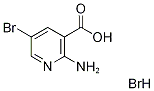 2-AMino-5-broMo-nicotinicacidhydrobroMide Struktur