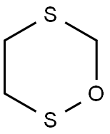 1,2,5-Oxadithiane Struktur