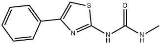 1-Methyl-3-(4-phenylthiazol-2-yl)urea Struktur