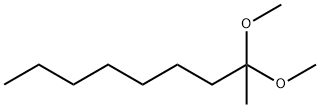 2,2-dimethoxynonane Struktur