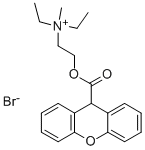 METHANTHELINE BROMIDE Struktur