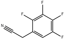 2,3,4,5-TETRAFLUOROPHENYLACETONITRILE Struktur