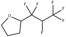 2-(1,1,2,3,3,3-HEXAFLUOROPROPYL)TETRAHYDROFURAN Struktur