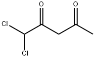 2,4-Pentanedione,  1,1-dichloro- Struktur