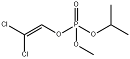 (2,2-Dichlorovinyl)isopropylmethyl=phosphate Struktur