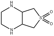 Thieno[3,4-b]pyrazine, octahydro-, 6,6-dioxide (9CI) Struktur