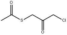 Ethanethioic  acid,  S-(3-chloro-2-oxopropyl)  ester Struktur