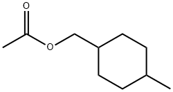 ACETIC ACID 4-METHYLCYCLOHEXYLMETHYL ESTER Struktur