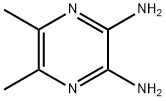 5,6-DIMETHYL-PYRAZINE-2,3-DIAMINE Struktur