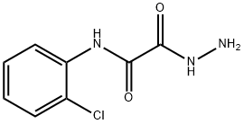 N-(2-chlorophenyl)-2-hydrazino-2-oxoacetamide Struktur