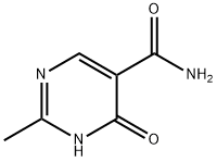 4-hydroxy-2-methylpyrimidine-5-carboxamide Struktur