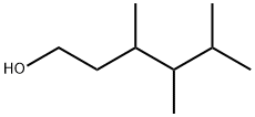 3,4,5-trimethylhexan-1-ol Struktur