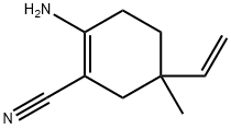 1-Cyclohexene-1-carbonitrile,  2-amino-5-ethenyl-5-methyl- Struktur