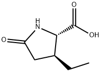 L-Proline, 3-ethyl-5-oxo-, (3S)- (9CI) Struktur