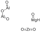 MAGNESIUM ALUMINUM ZIRCONIUM OXIDE Struktur