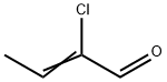 2-chloro-2-butenal Struktur